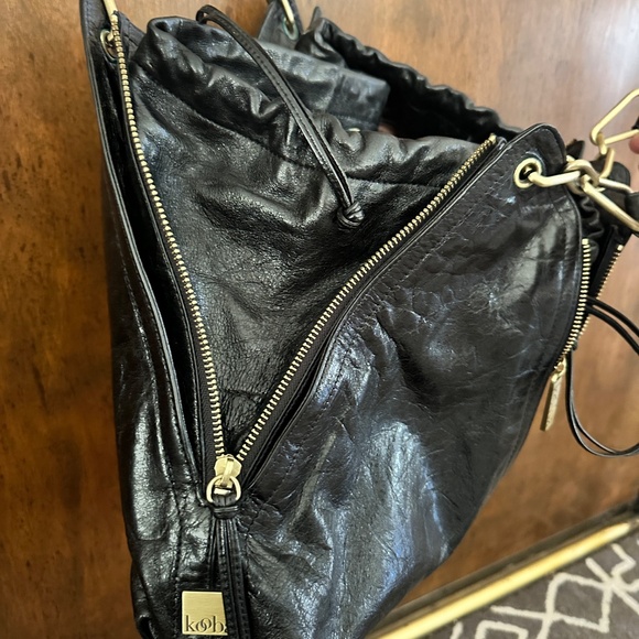 Kooba Zipper Black Purse - Picture 3 of 6